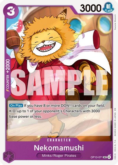 Nekomamushi card art