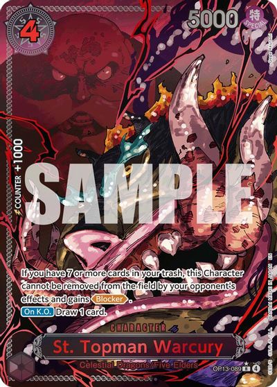 St. Topman Warcury (Parallel) card art
