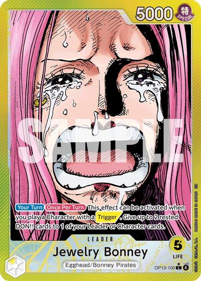 Jewelry Bonney (100) (Alternate Art) card art