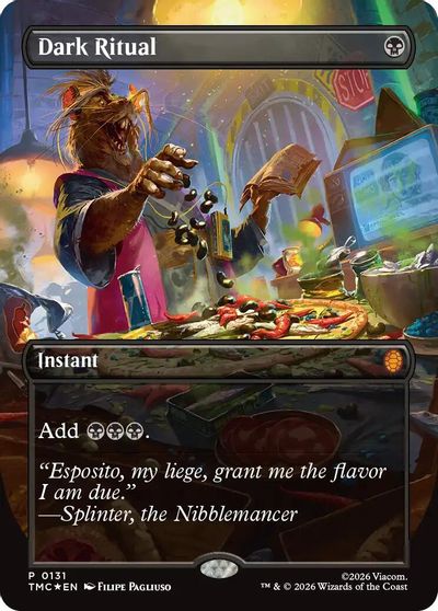 Dark Ritual (Borderless) card art