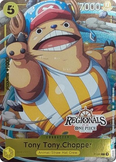 Tony Tony.Chopper (CS 25-26 Regionals Textured Chase Promo) card art