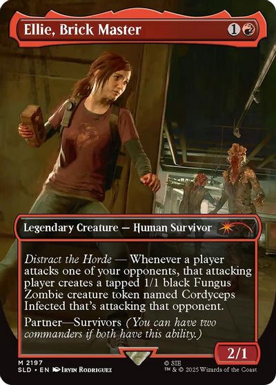 Ellie, Brick Master card art