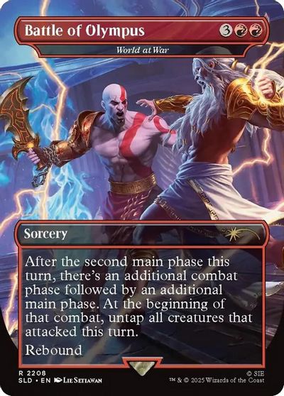 Battle of Olympus - World at War card art