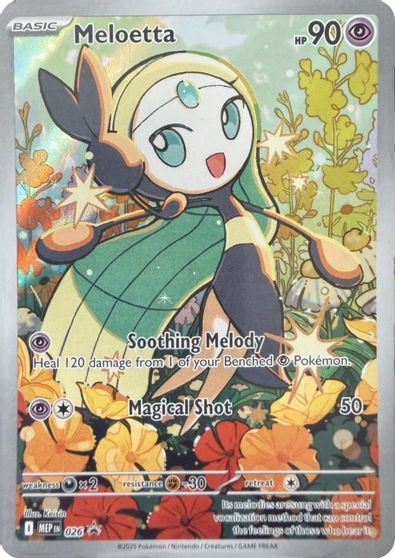 Meloetta - 026 card art