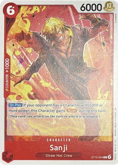Sanji - ST10-004 card art