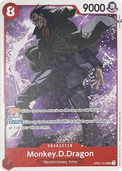 Monkey.D.Dragon - OP07-015 card art