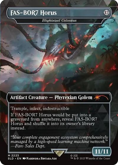 FAS-BOR7 Horus - Blightsteel Colossus card art