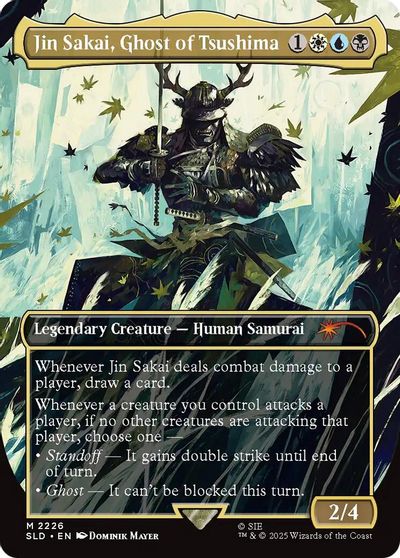 Jin Sakai, Ghost of Tsushima card art