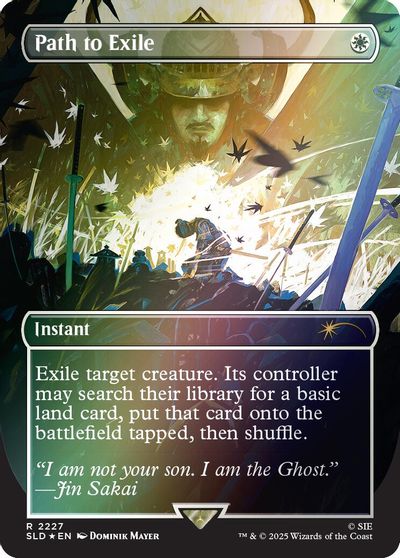 Path to Exile (2227) (Rainbow Foil) card art