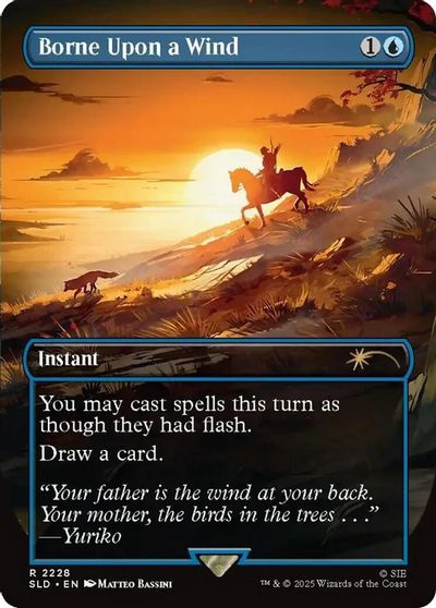 Borne Upon a Wind card art