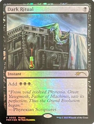 Dark Ritual (Graphic Novel Insert) card art