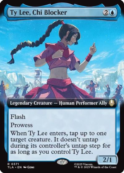 Ty Lee, Chi Blocker (Extended Art) card art