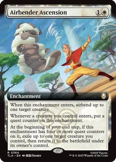 Airbender Ascension (Extended Art) card art