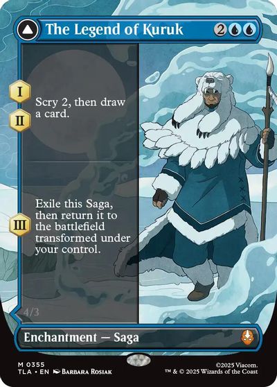 The Legend of Kuruk (Borderless) card art