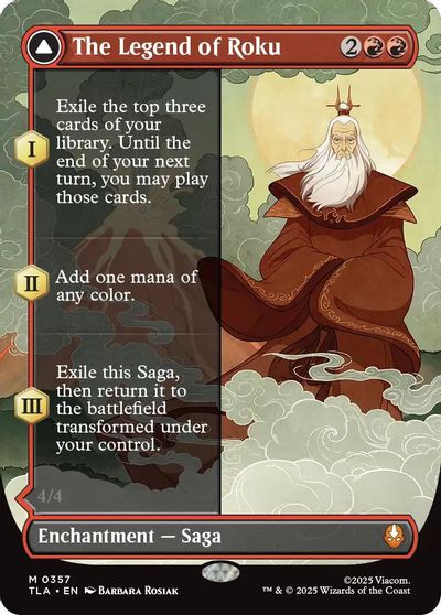 The Legend of Roku (Borderless) card art