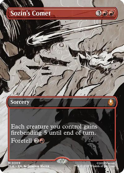 Sozin's Comet (0309) (Borderless) card art