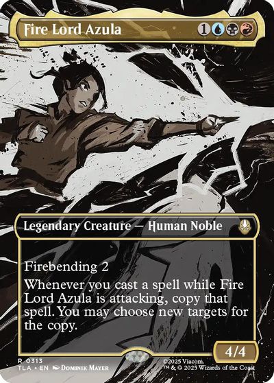 Fire Lord Azula (0313) (Borderless) card art
