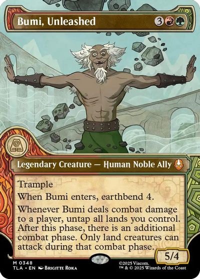 Bumi, Unleashed (Showcase) card art