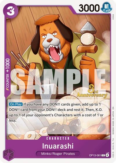 Inuarashi card art