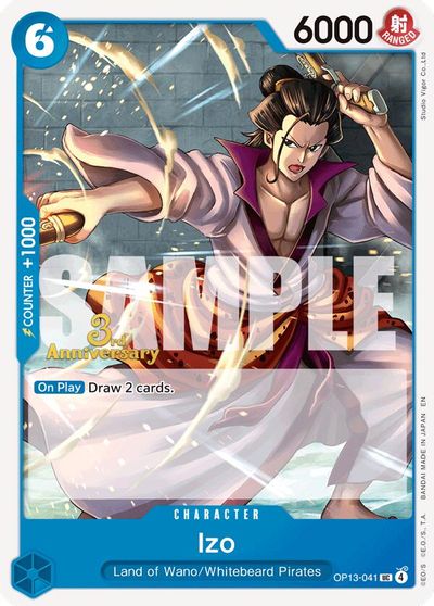 Izo card art