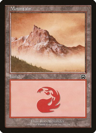 Mountain (346) card art