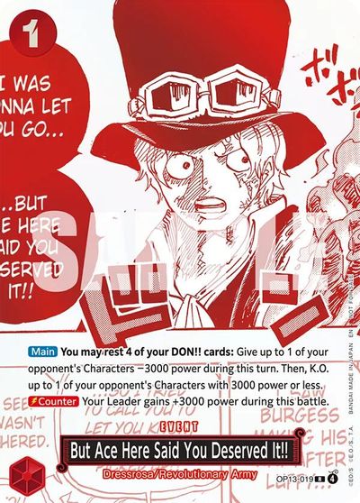 But Ace Here Said You Deserved It!! (3rd Anniversary Treasure Campaign Pack) card art