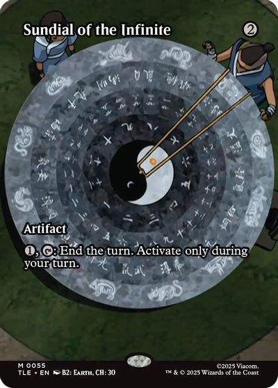 Sundial of the Infinite (Borderless) card art