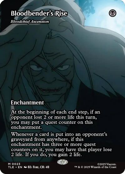 Bloodbender's Rise - Bloodchief Ascension (Borderless) card art