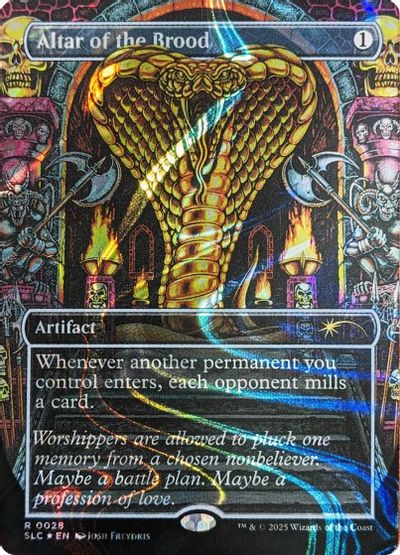 Altar of the Brood (Halo Foil) card art