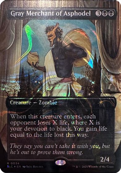 Gray Merchant of Asphodel (Halo Foil) card art