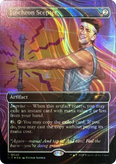 Isochron Scepter (Halo Foil) card art