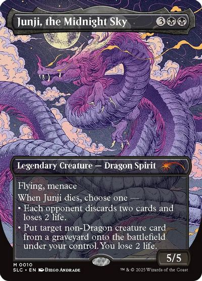 Junji, the Midnight Sky card art