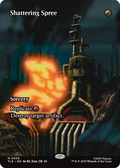 Shattering Spree (Borderless) card art