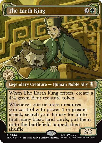 The Earth King (Showcase) card art