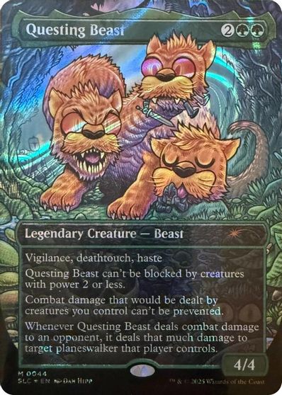Questing Beast (Halo Foil) card art