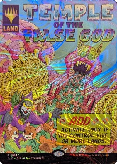 Temple of the False God (Halo Foil) card art