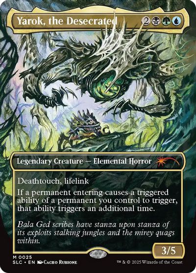 Yarok, the Desecrated card art