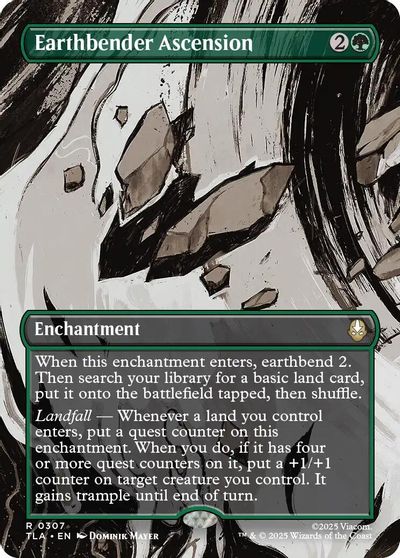 Earthbender Ascension (Borderless) card art