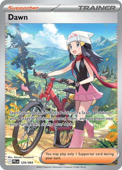 Dawn - 129/094 card art