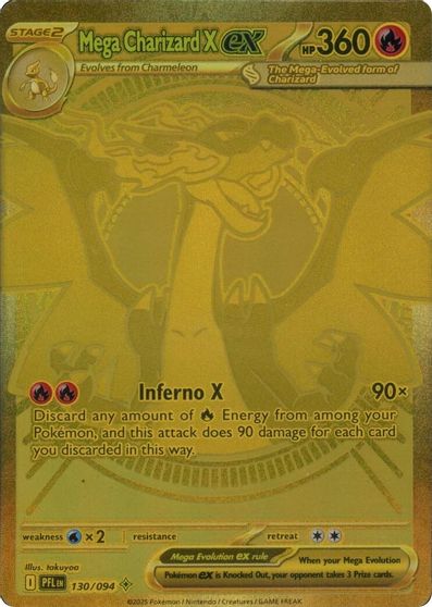 Mega Charizard X ex - 130/094 card art