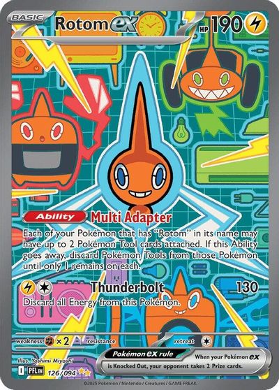 Rotom ex - 126/094 card art