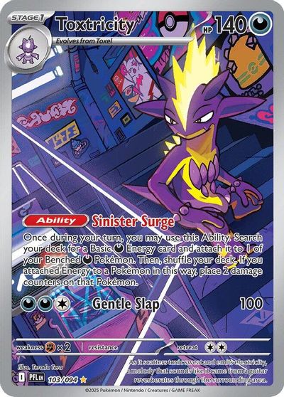 Toxtricity - 103/094 card art