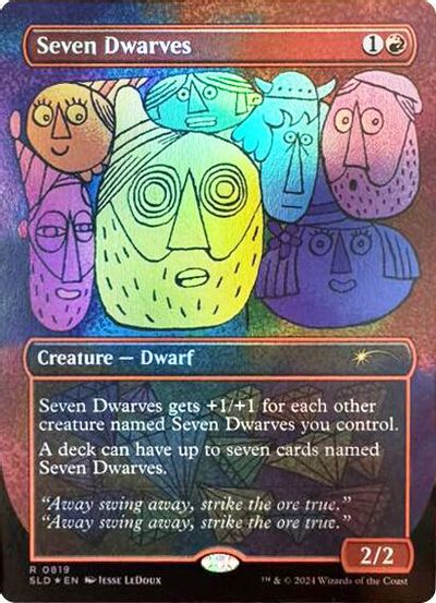 Seven Dwarves (0819) card art