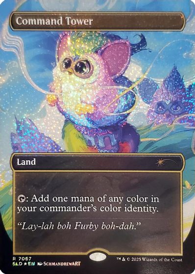 Command Tower (7067) (Confetti Foil) card art