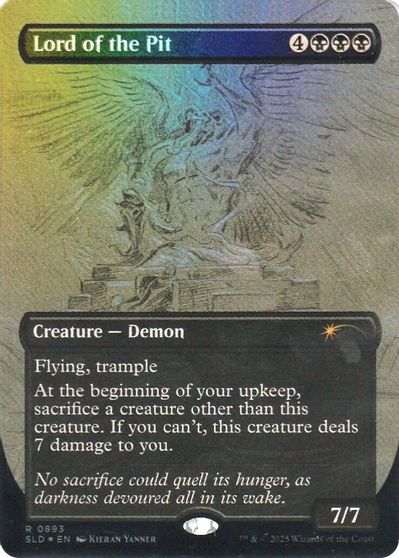 Lord of the Pit (Sketch Showcase) (Rainbow Foil) card art