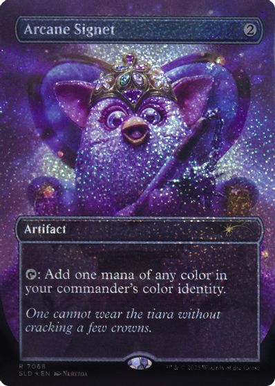 Arcane Signet (7068) (Confetti Foil) card art