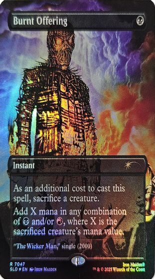 Burnt Offering (Rainbow Foil) card art