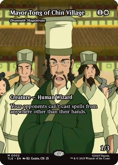 Mayor Tong of Chin Village - Drannith Magistrate (Borderless) card art