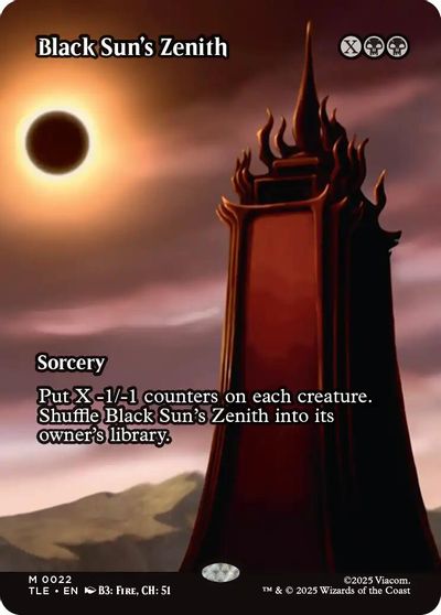 Black Sun's Zenith (Borderless) card art