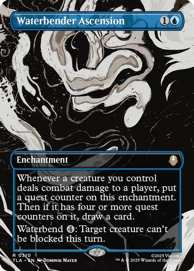 Waterbender Ascension (Borderless) card art